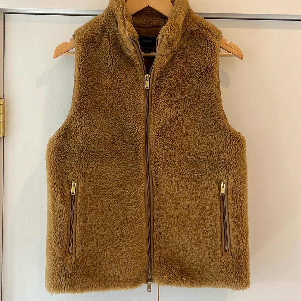 J Crew faux vest size xs